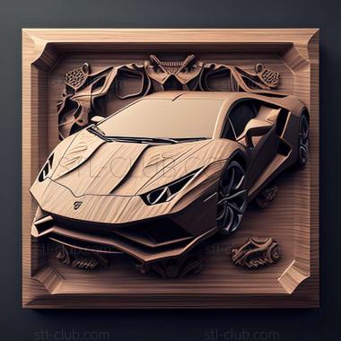 3D мадэль Lamborghini Huracn (STL)